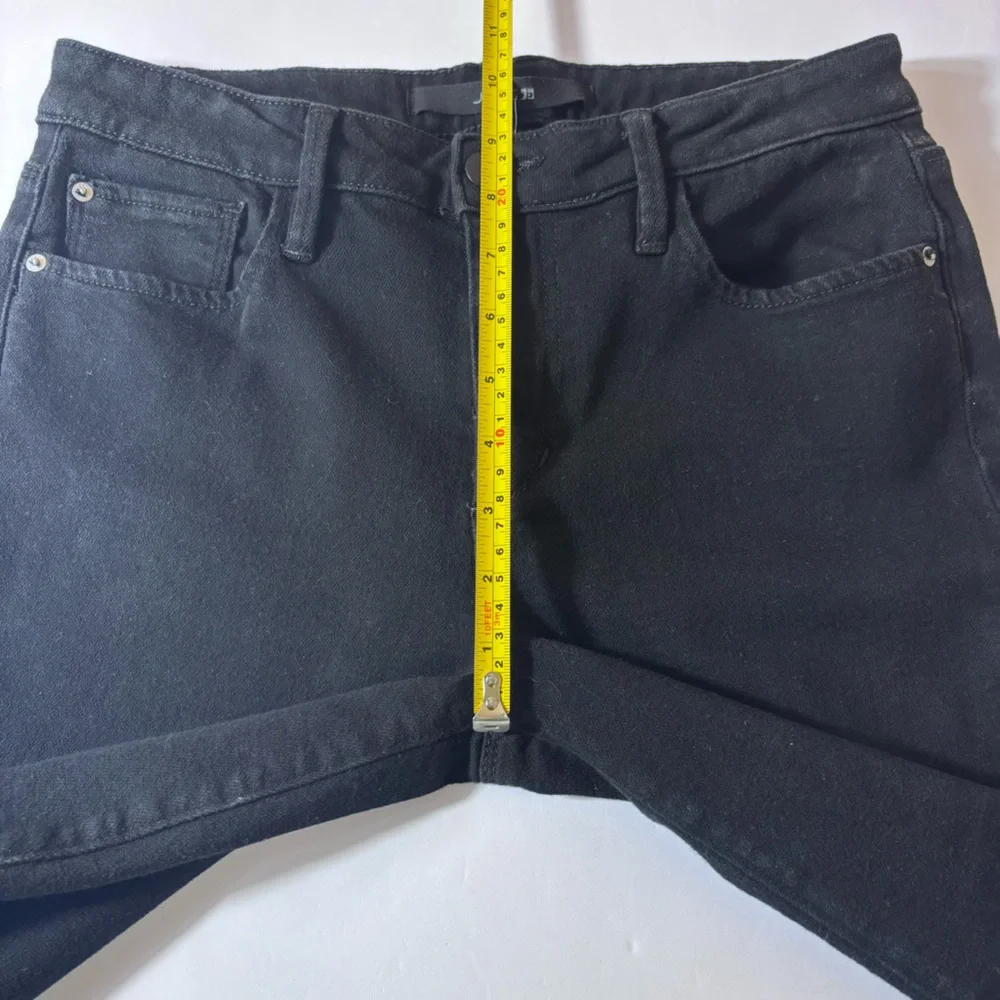 Joe's Jeans Skinny Visionaire Soft Luxury Stretchy Jeggings Becca Black Size 29 - Picture 13 of 15